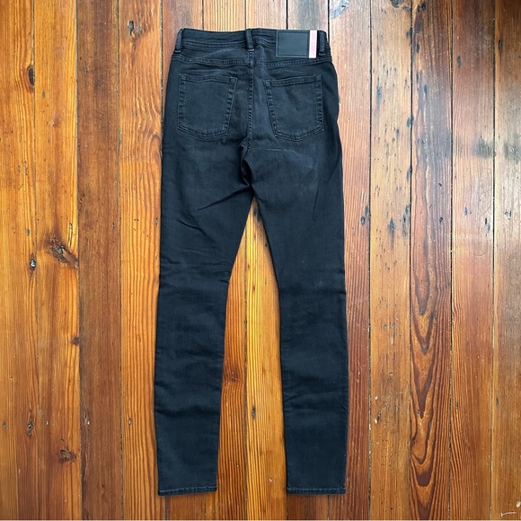 NWOT Acne Studios Climb Skinny Fit Jeans in Used Black - Picture 3 of 11